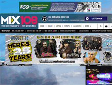 Tablet Screenshot of mix108.com